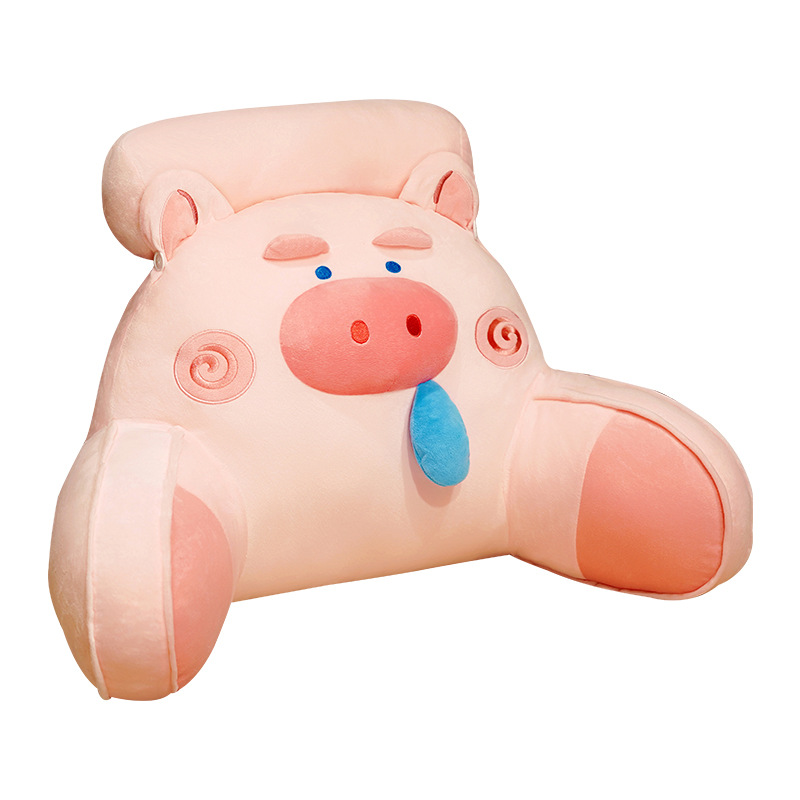 靠枕床头靠垫护腰枕大靠背垫办公室沙发午休椅子腰靠床上软包抱枕 - 图3