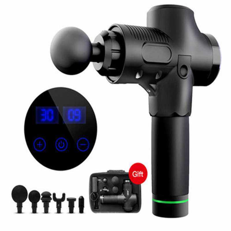 电动筋膜枪30档位6按摩头按摩枪家用户外运动全身肌肉放松按摩器,淘宝优惠券,粉丝福利购,淘宝优惠卷