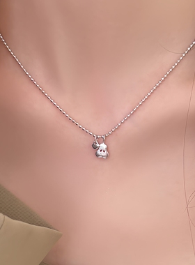 透莎雪梨爱心925纯银项链女
