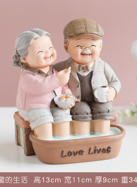 酒柜装饰品摆件客厅电视柜工艺品卧室创意新婚礼物结婚家居小饰品