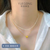 Yue Gong 2-3mm ultra-fine freshwater pearl necklace bracelet