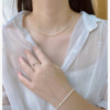 Yue Gong 2-3mm ultra-fine freshwater pearl necklace bracelet