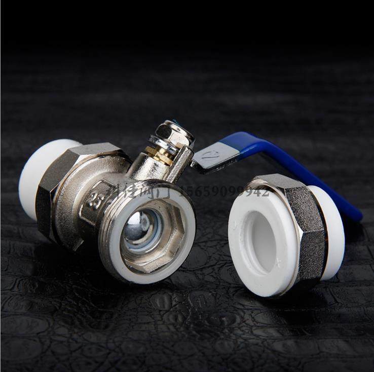 精品家装加厚PPR铜活接球阀 双头活接热熔铜球阀 热熔管开关阀门,淘宝优惠券,粉丝福利购,淘宝优惠卷