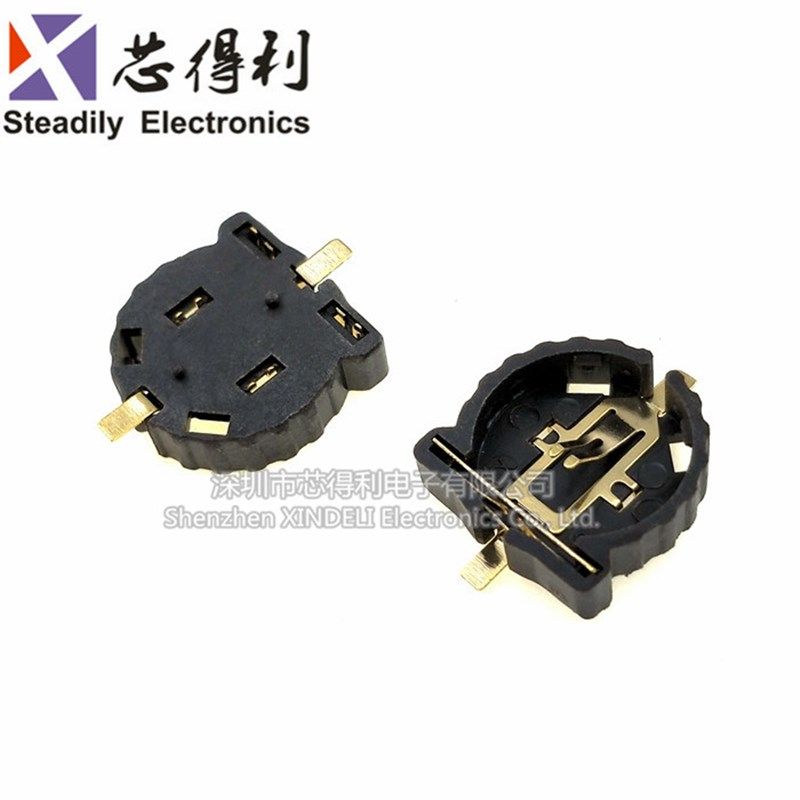 BS-1220-2 电池座 CR1220 贴片纽扣电池座 引脚镀金 耐高温280度,淘宝优惠券,粉丝福利购,淘宝优惠卷