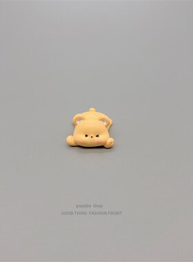 无聊了,摆几个趴趴小动物可爱治愈情绪解压日式工位桌面小摆件