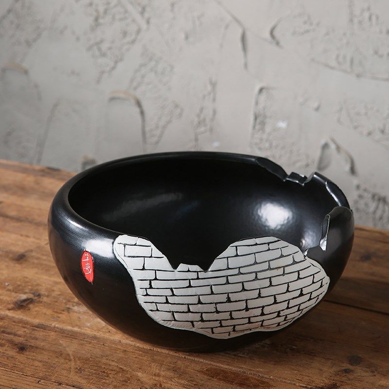 陶瓷荷花缸客栈餐厅文艺花盆景德镇鱼缸睡莲缸碗莲盆水洗书房笔洗,淘宝优惠券,粉丝福利购,淘宝优惠卷