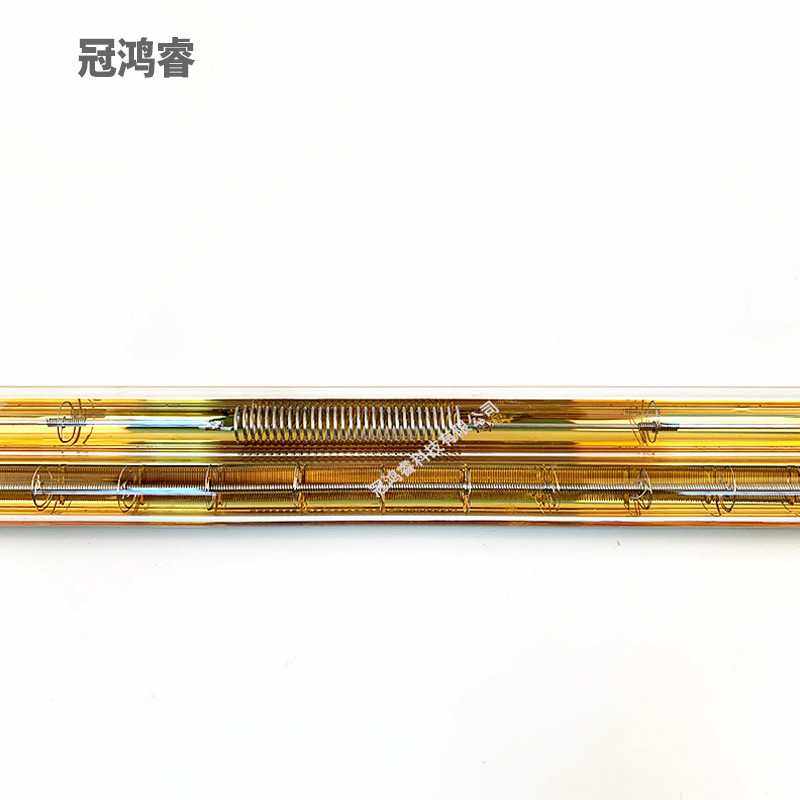 红外线加热管双管半镀金6.2KW 1160MM高宝机罗兰机海德宝机等IR灯 - 图2