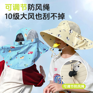 卡尔美儿童帽子男童女孩春夏季防晒