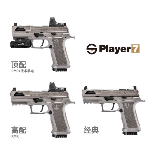 黑骑DK05电手P320KI发射器真人CS成人训练模型玩具枪wargame - 图2