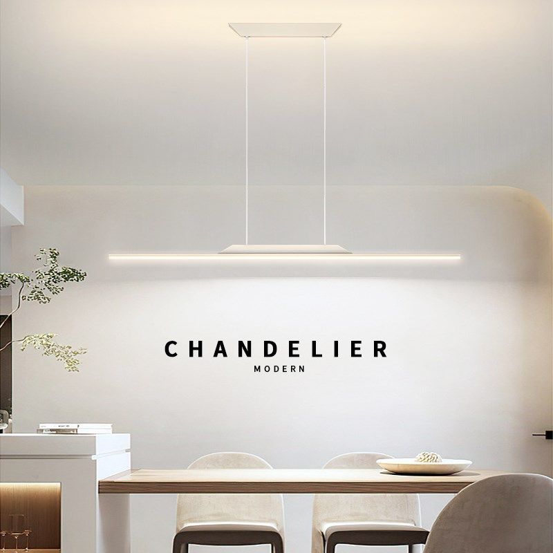 港博北欧餐厅吊灯现代简约设计艺术2023年新款一字长条极简餐桌灯,淘宝优惠券,粉丝福利购,淘宝优惠卷