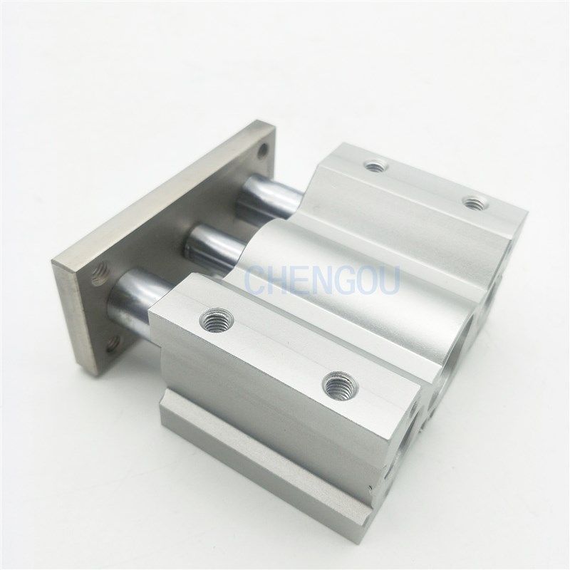 SMC型三 导杆气缸MGQL MGQM12-10-16-20-25-30/40/50/75/100 MGQM,淘宝优惠券,粉丝福利购,淘宝优惠卷