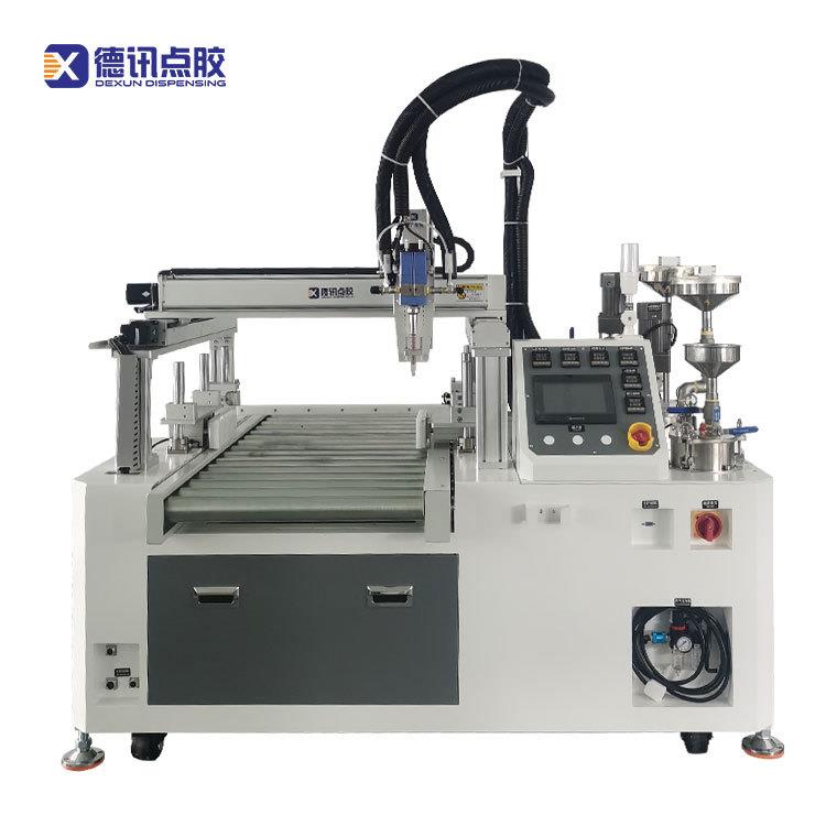 江苏滚筒流水线自动灌胶机AB胶自动配比混合家电控制器灌封 - 图3