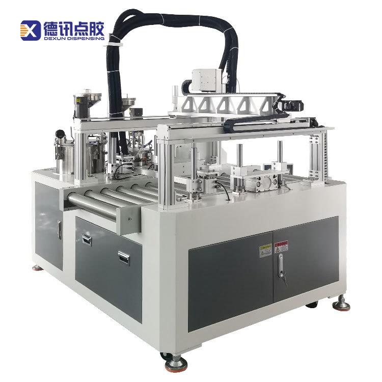 江苏滚筒流水线自动灌胶机AB胶自动配比混合家电控制器灌封 - 图2