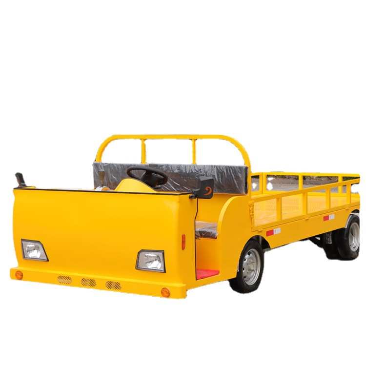 厂内搬运车车g间周转货车大号新能源拉货车 电动四轮平板车 - 图3