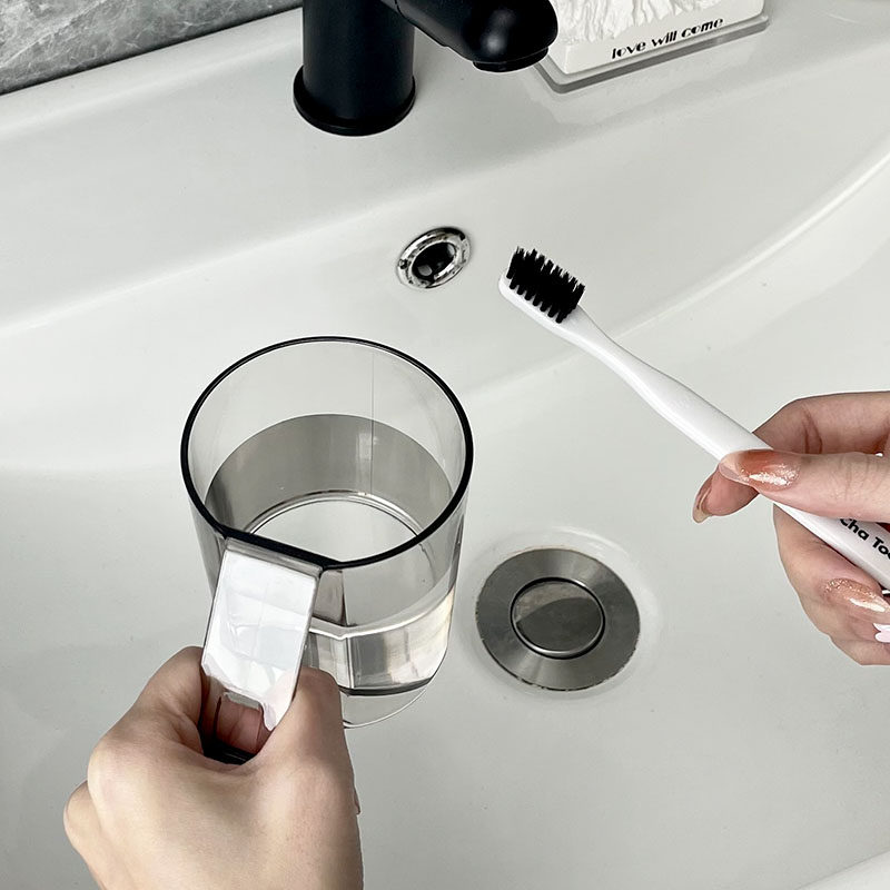 浴室倒置沥水漱口杯创意个性简约情侣刷牙杯牙缸洗漱杯子家庭套装,淘宝优惠券,粉丝福利购,淘宝优惠卷