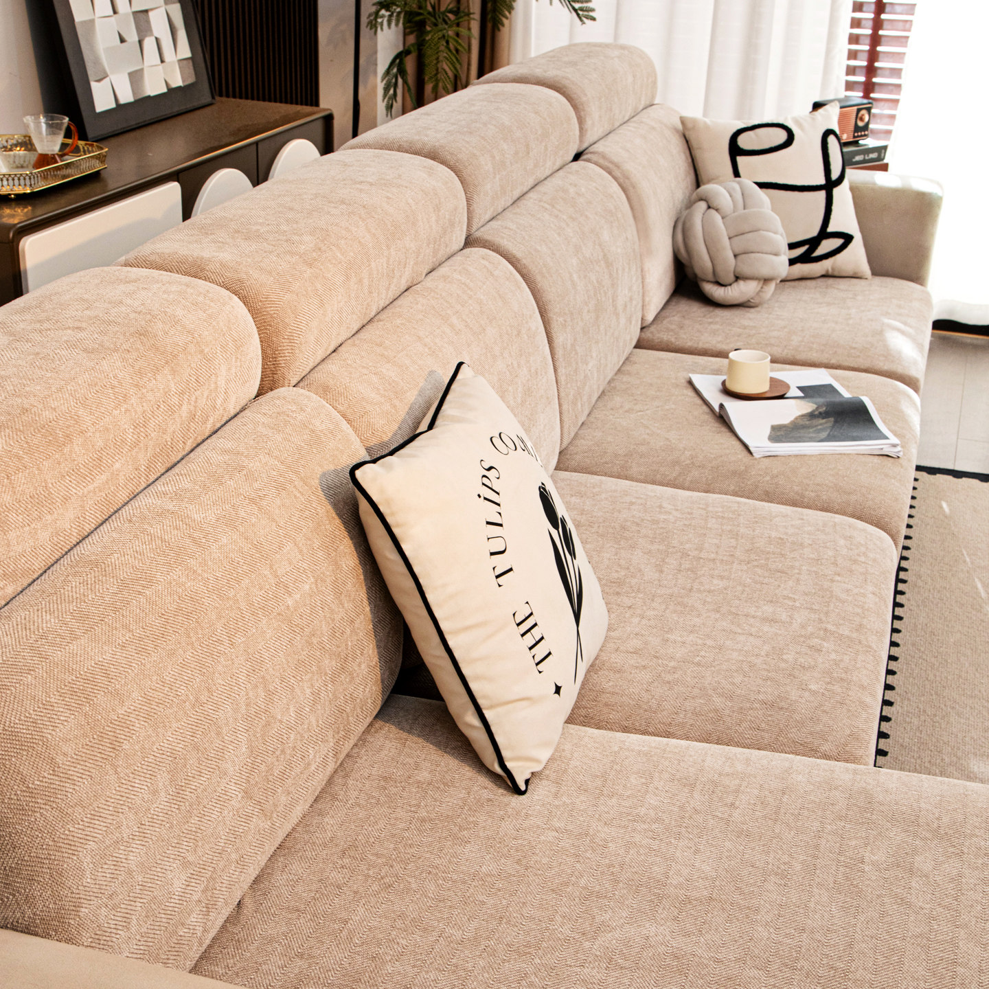 龙憩阁雪尼尔沙发笠套四季通用防猫抓沙发布防尘罩全包万能沙发罩,淘宝优惠券,粉丝福利购,淘宝优惠卷