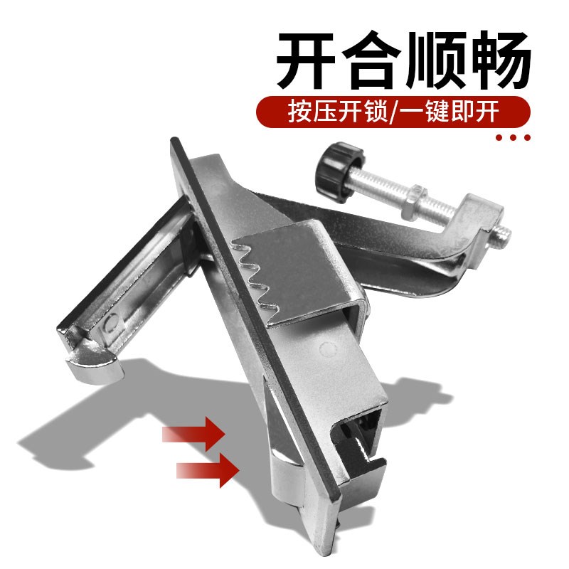 新品 海坦柜锁MS708平面锁 配电箱机柜门锁.空压机锁.开关柜门锁 - 图1