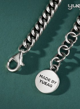 阅银 饰品 e小神鸟手链 新国潮925银情侣手链首饰送男友送女友礼