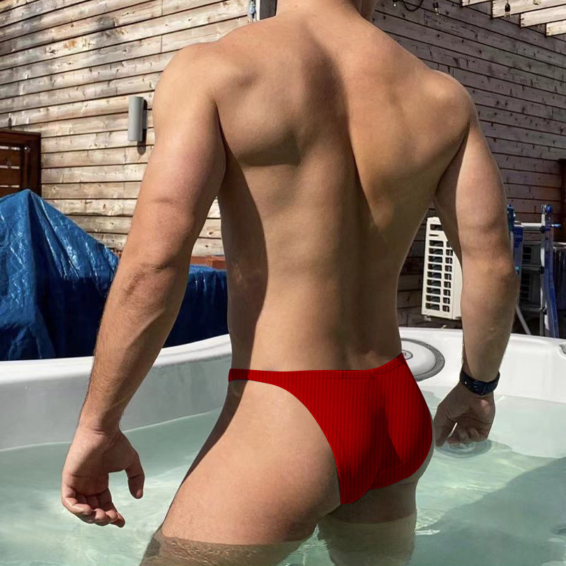 ADANNU男士三角内裤纯棉舒适透气低腰U凸大囊袋性感提臀纯色潮流,淘宝优惠券,粉丝福利购,淘宝优惠卷