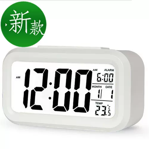 Multi -t функция светодиодные прикроватные студенческие электронные часы детские ночные свет, тихие простые творческие будильники в спальне.