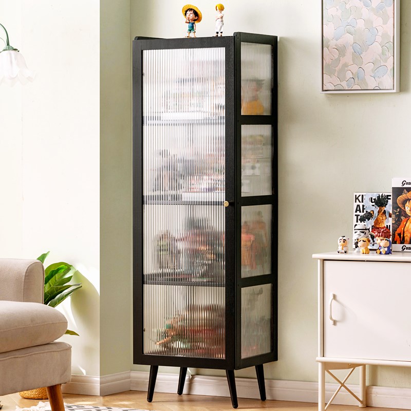 手办展示柜家用乐高积木置物x架防尘玩具收纳盒透明小摆件展示架 - 图1