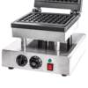 Head waffle machine 2026 new commercial electric heating waffle machine square crepe machine stainless steel electric baking pan