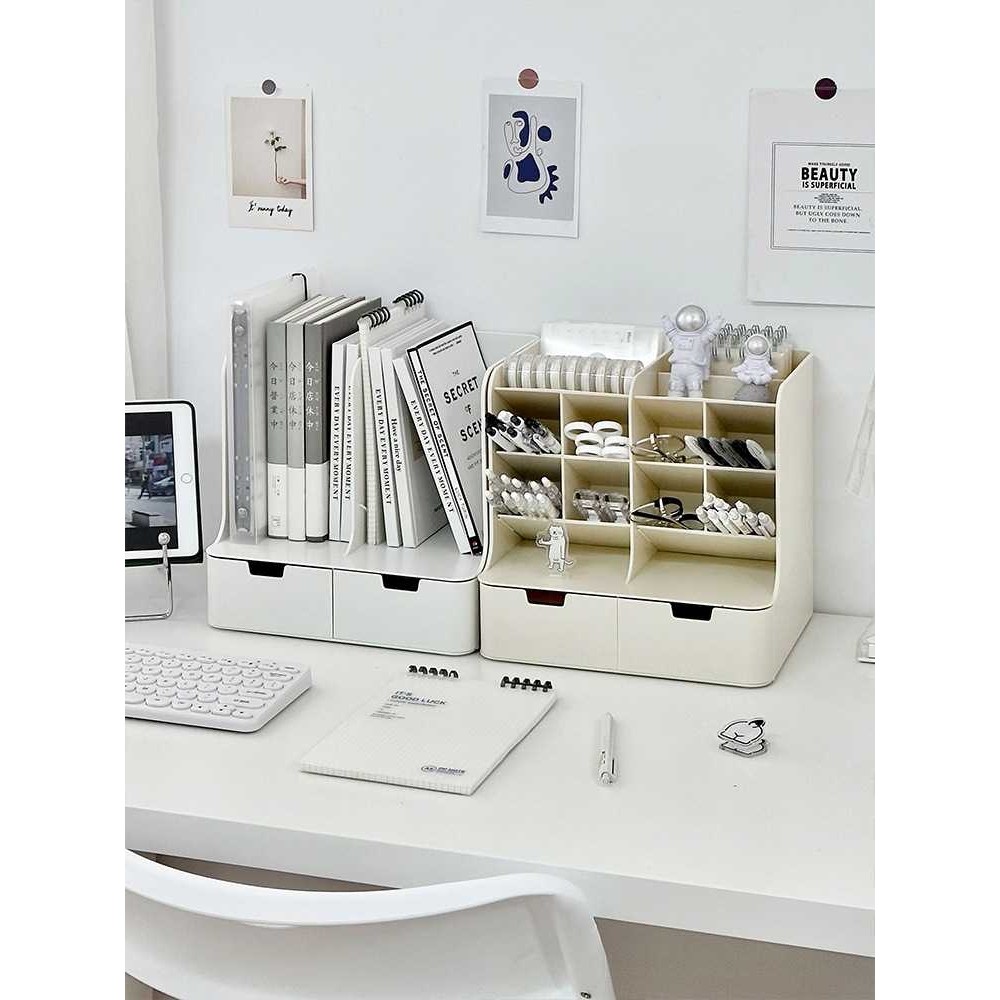 笔筒收纳盒办公室桌面大容量高级感学生斜插式多功能亚克力笔桶,淘宝优惠券,粉丝福利购,淘宝优惠卷