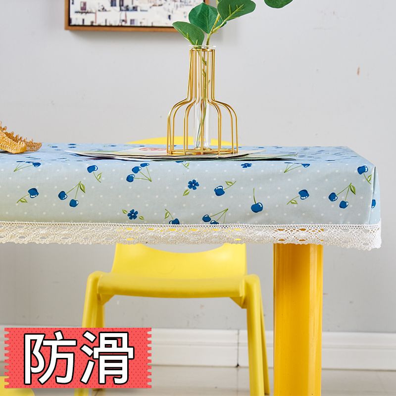 幼儿园桌布布艺长方形防水茶几罩电烤炉罩小学生课桌罩桌 - 图2