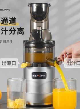 跨境110V欧规美规榨汁机小型家用汁渣分离果蔬原汁机商用炸果汁机