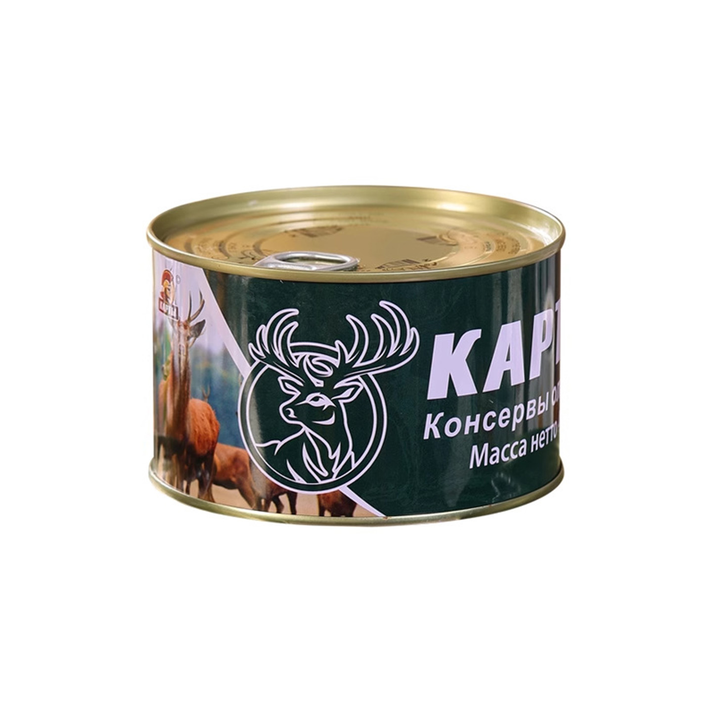 欣欣家居百货鹿大肉罐头俄式风味午餐肉营养丰富高蛋白下酒下饭菜 - 图3