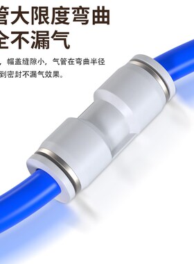 气动气管快速接头PU直通PE PY三通PG PEG PW变径高压快插接头配件