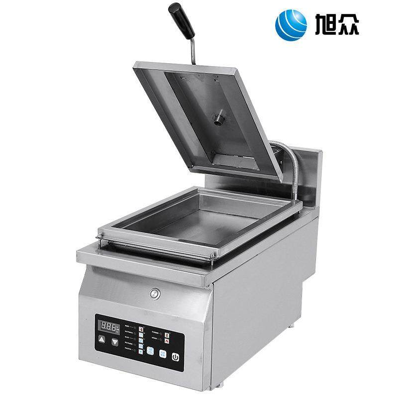 旭众煎饺机商用台式单双缸不锈钢仿手工韭菜馅全自动煎饺子机设备,淘宝优惠券,粉丝福利购,淘宝优惠卷