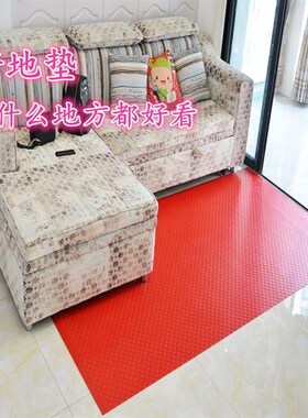防水垫塑料防滑地毯塑胶PVC阻燃工厂车间  过道耐磨地板革橡胶地
