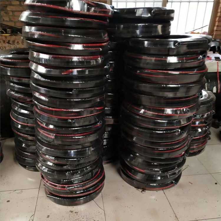 黑色夹布橡胶输水管高压耐高温蒸汽软管耐磨喷沙胶管耐油管123寸4 - 图3