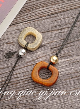 小众设计高级感长款毛衣链小仙女