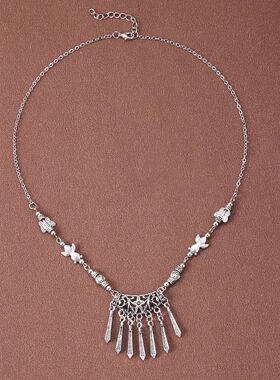 藏式复古额饰流苏眉心坠