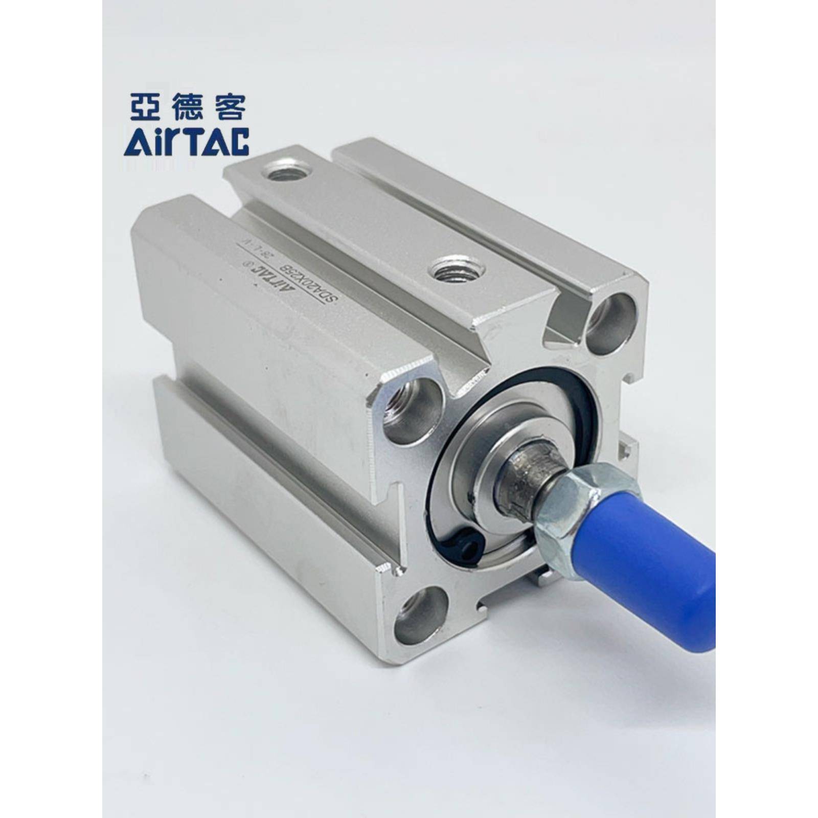 亚德客正品薄型气缸SDA32/40/50/63X5X10X15X20X30X35X40X50X60SB - 图2