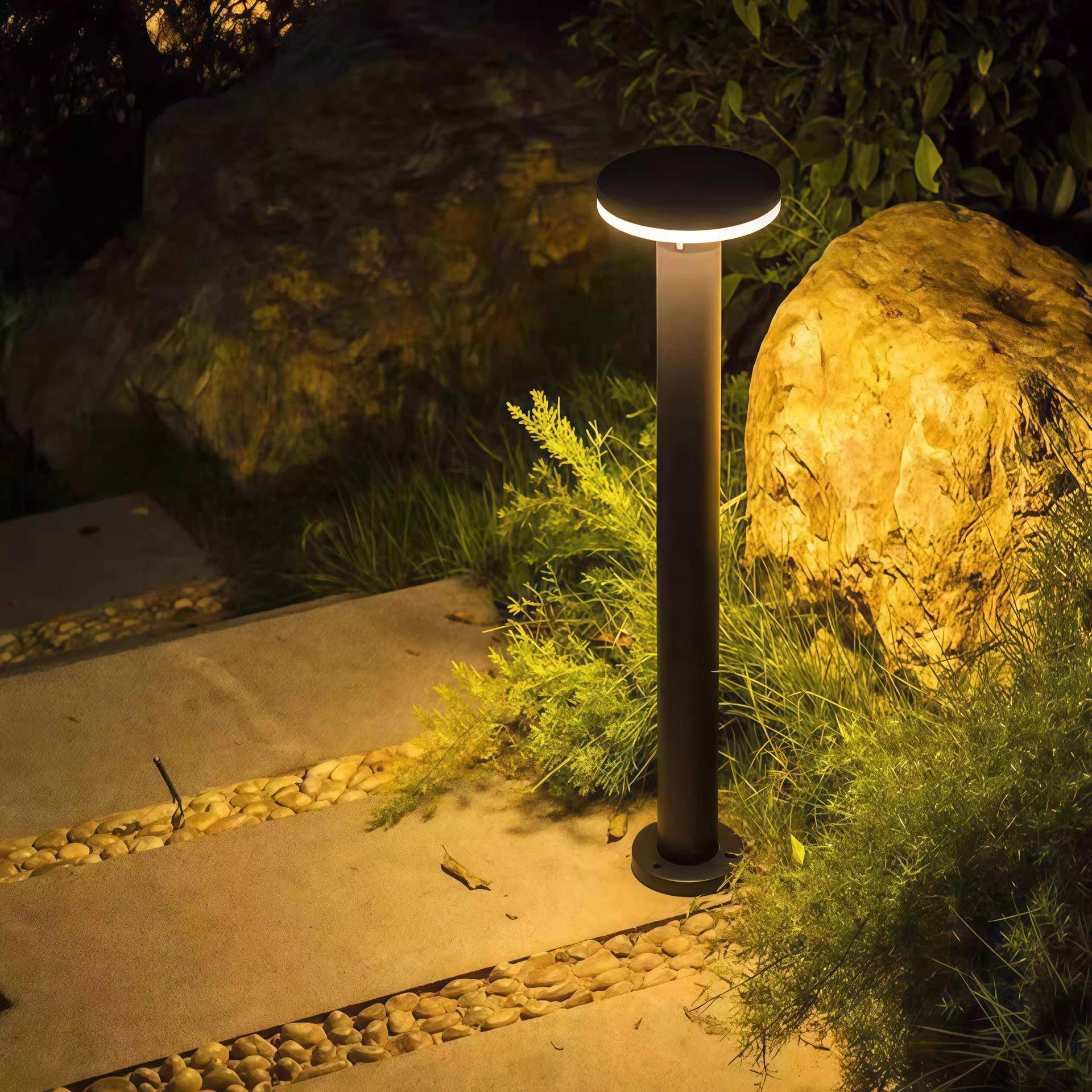 草坪灯接电户外防水室外景观庭院灯led别墅花园草地灯园林装饰灯 - 图1