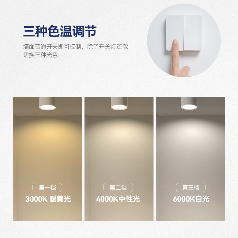 麦丹妮 护眼明装客厅过道卧室无灯度防眩,淘宝优惠券,粉丝福利购,淘宝优惠卷