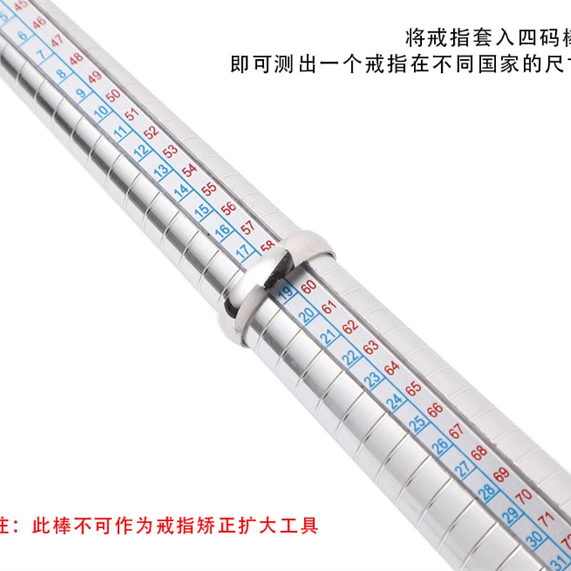 Hong Kong Ring Ring Ring Stick Finger Size Number Size Measurement Correction Adjustment Plastic Repair Rounding Tool
