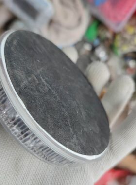 圆形太阳能充电汽车免接线爆闪警示灯货车防追尾防盗强磁铁强光