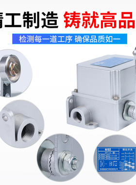 行程限位开关DF1-A/B 重负荷限位器 耐高温壳可调转臂滚轮摆杆式