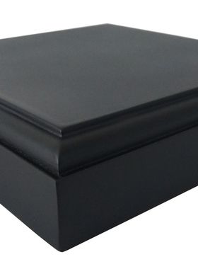 木质底座黑色工艺品正方形底座玉石木雕陶饰品底托实木