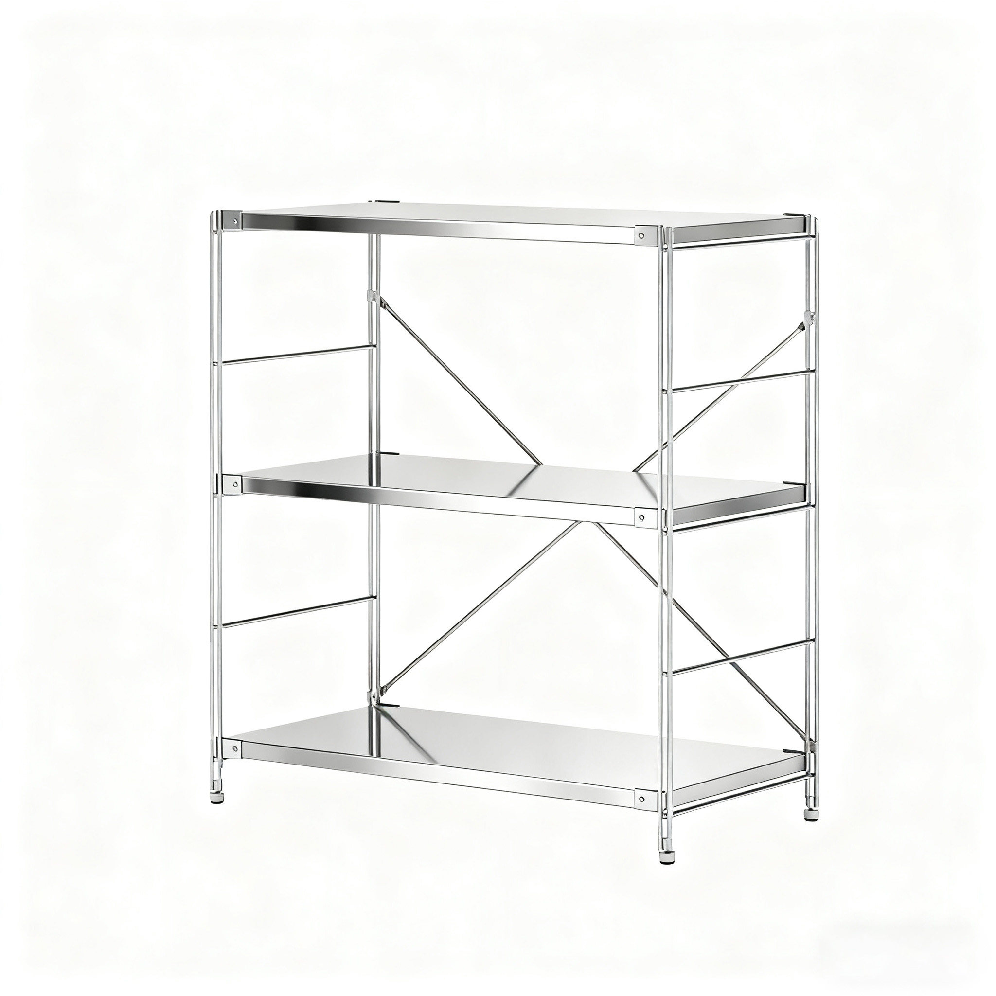 日式不锈钢客厅置物架落地式阳台多层收纳架书架咖啡机光轴储物架,淘宝优惠券,粉丝福利购,淘宝优惠卷