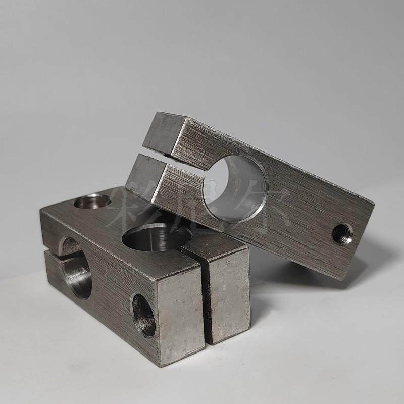 不锈钢十字型连接件光轴十字夹连接块锁紧固定块垂直固定夹交叉夹 - 图3