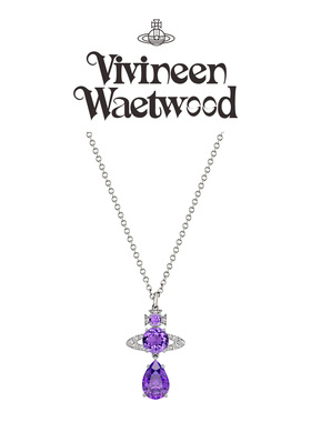 土星人鱼之泪项链女高级感轻奢