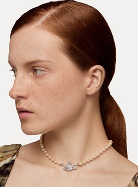 西太后土星珍珠项链女款高级感