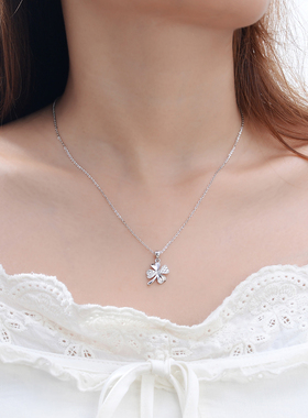 taname塔礼四叶草项链好运常在