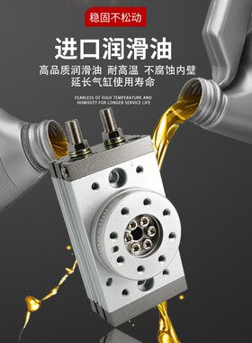 气动回转气缸摆台MSQB20A MSQB30A MSQB50A MSQB70A MSQB100A 10R