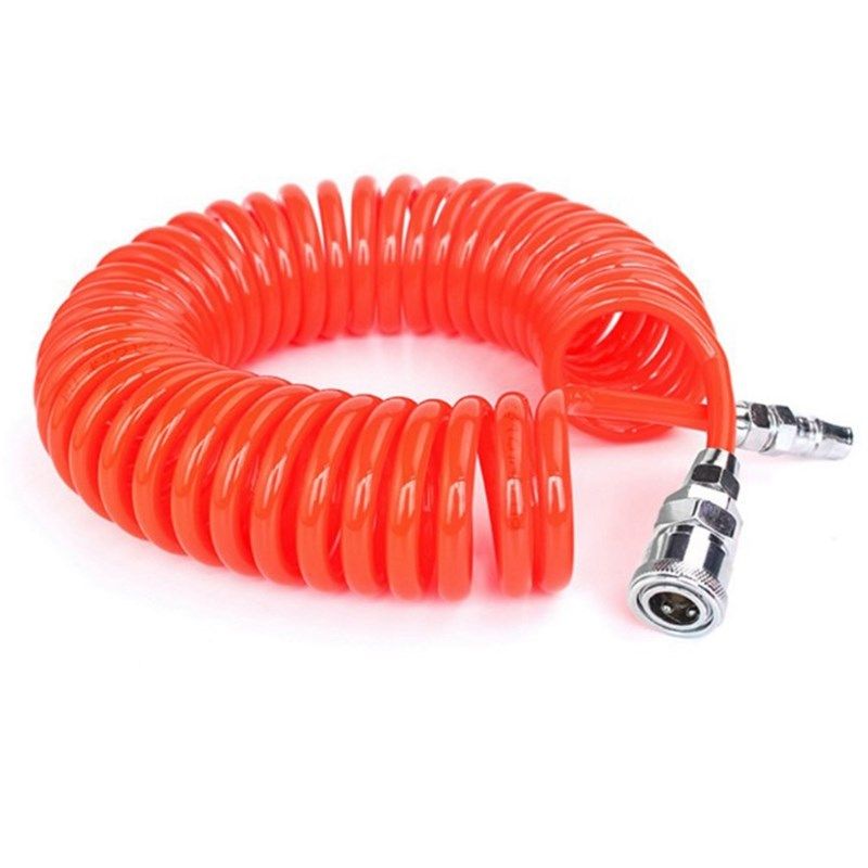 高压管气管风枪吹尘气管软管PE弹簧管空压机气泵伸缩软管螺旋风管,淘宝优惠券,粉丝福利购,淘宝优惠卷